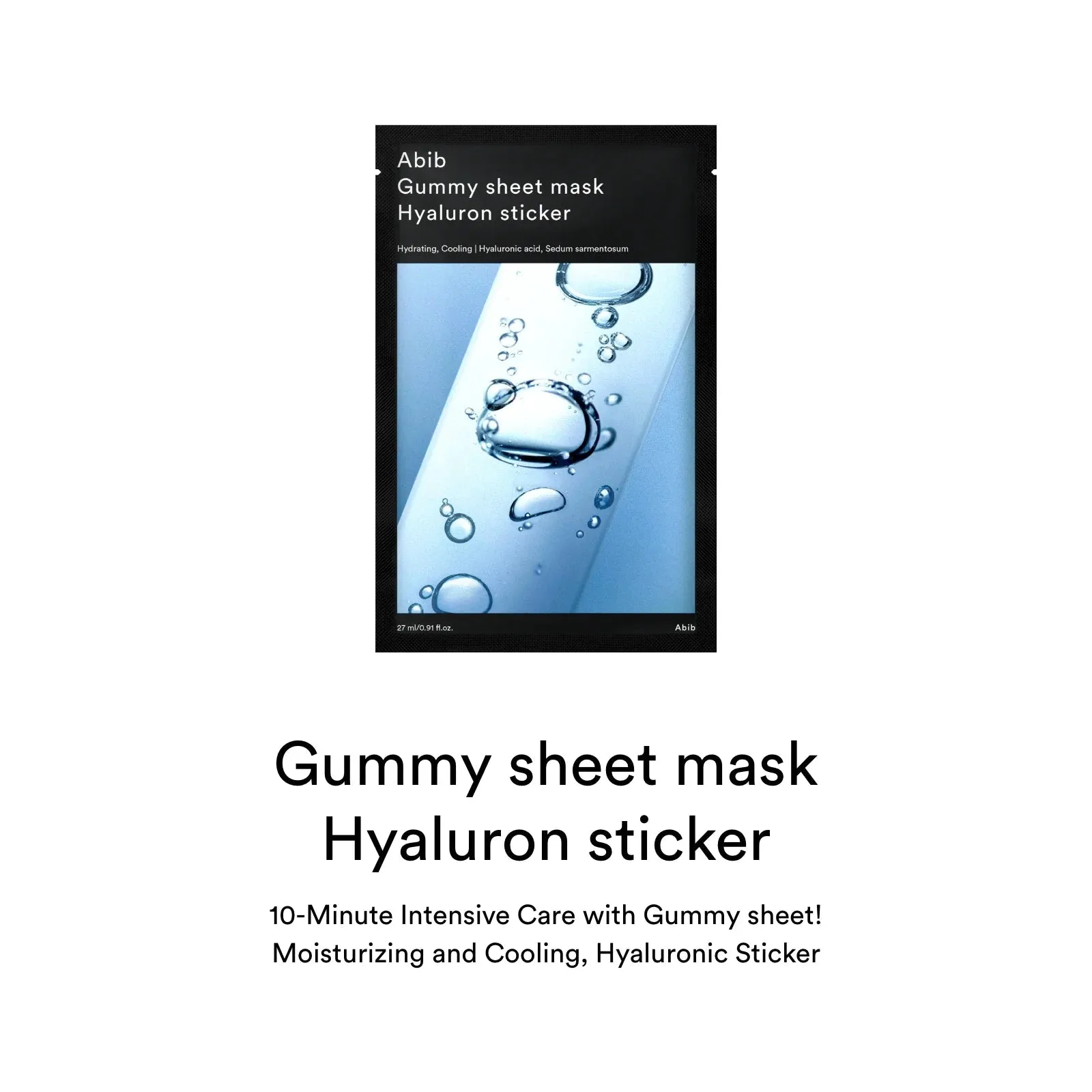 Abib Gummy Sheet Mask Hyaluron Sticker (10)