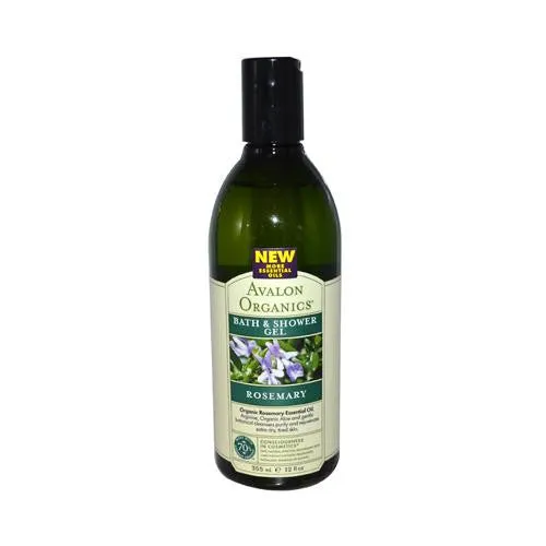 Avalon Organics Bath And Shower Gel Rosemary - 12 Fl Oz