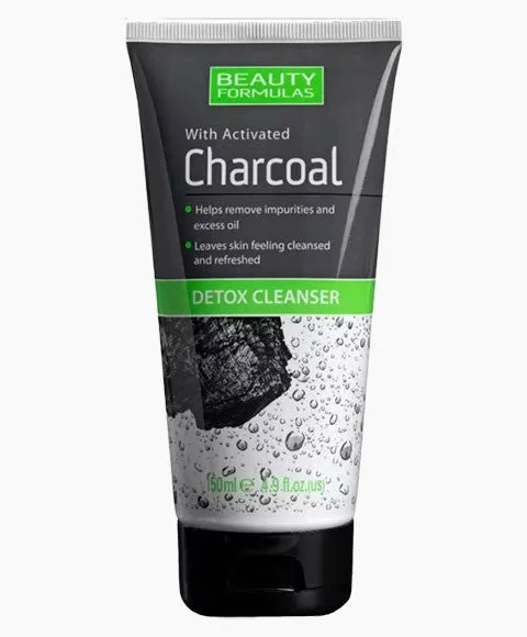 Beauty Formulas Charcoal Activated Detox Cleanser 150ml