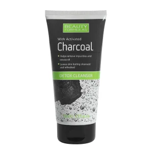 Beauty Formulas Charcoal Activated Detox Cleanser 150ml