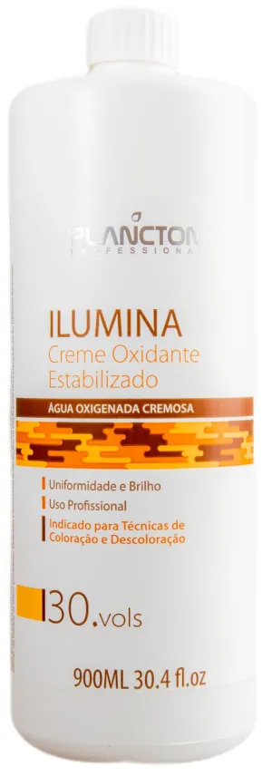 Creamy Hydrogen Peroxide Ilumina Discoloration OX 30 Vol - Plancton Professional