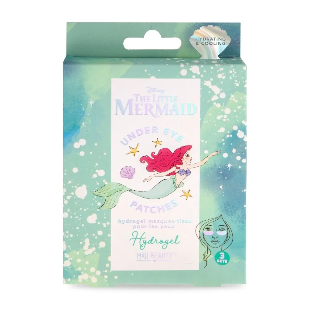 Disney The Little Mermaid Hydrogel Under Eye Masks by Mad Beauty