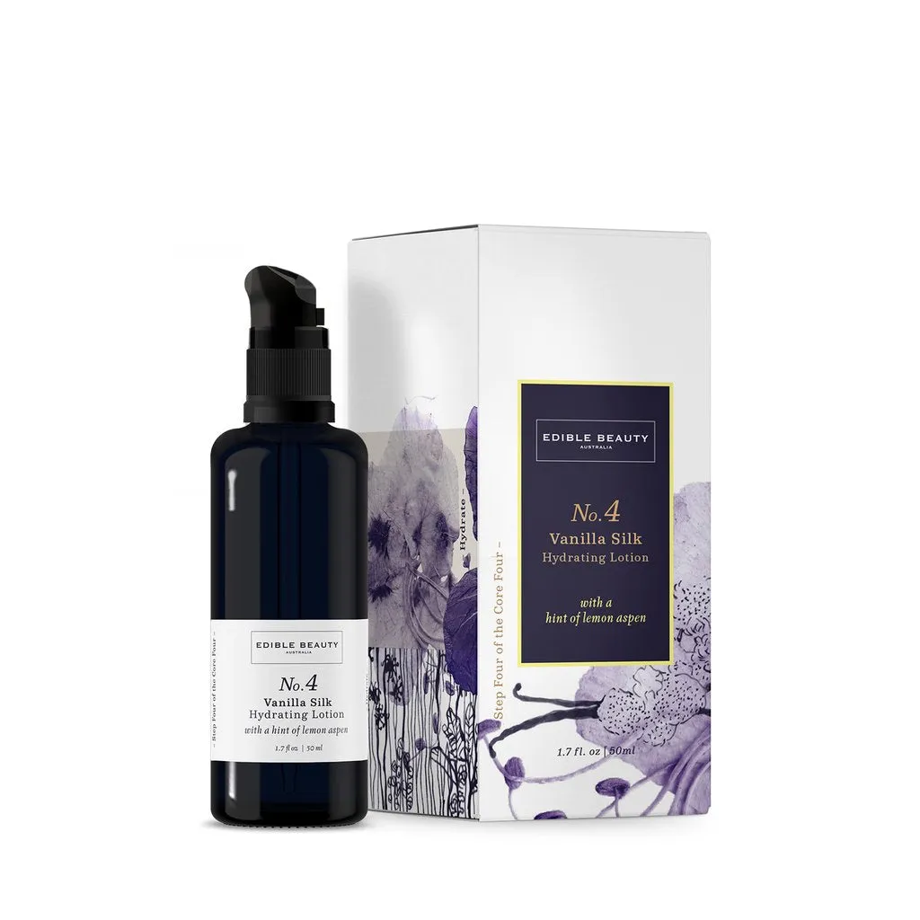 Edible Beauty Australia No.4 Vanilla Silk Hydrating Lotion