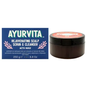 Maka Rejuvenating Scalp Scrub and Cleanser by AyurVita for Unisex 6.7 oz Cleanser