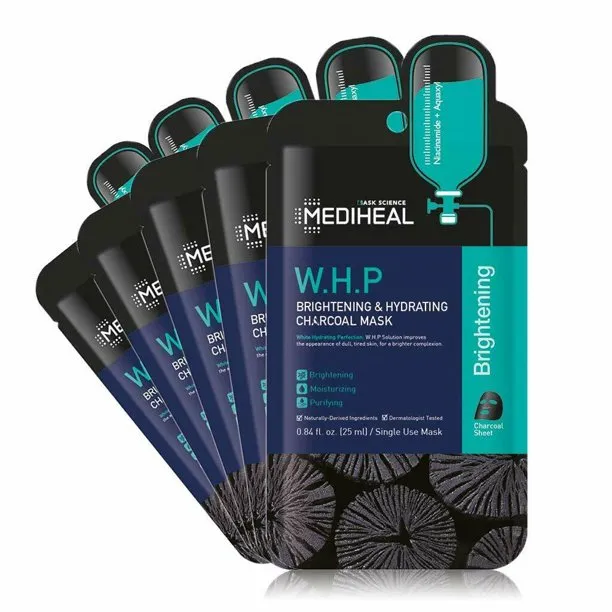 Mediheal W.H.P Brightening & Hydrating Charcoal Beauty Mask