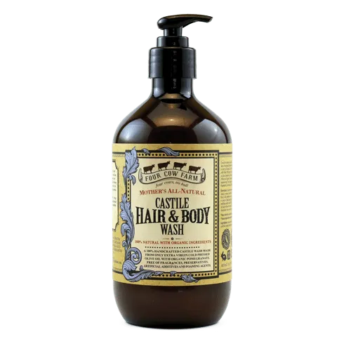 Mother’s All-Natural Castile Hair & Body Wash 485ml