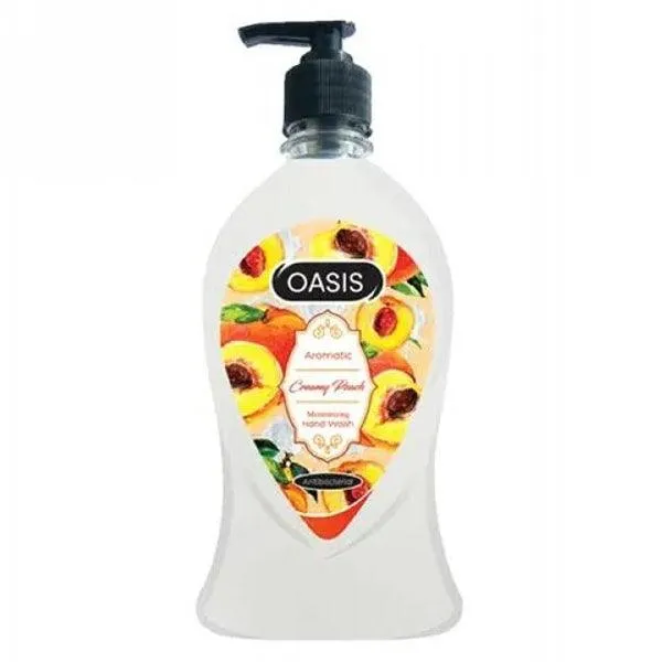 OASIS HAND WASH CREAMY PEACH 500ML