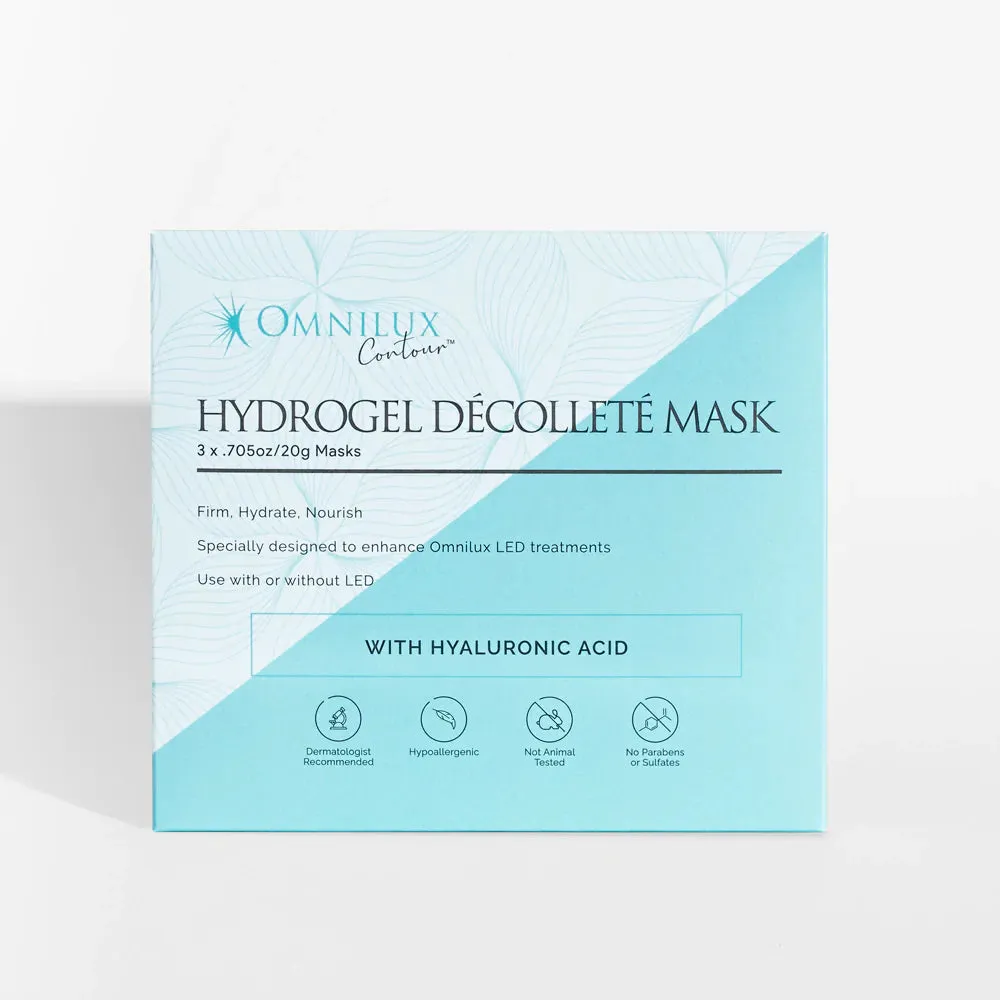 Omnilux Hydrogel Decollete Mask