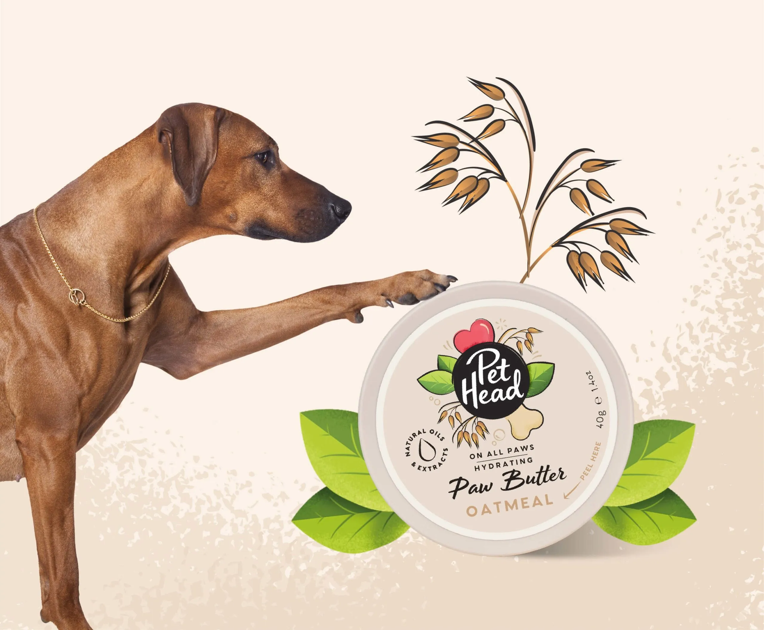 Pet Head – On All Paws Oatmeal Paw Butter