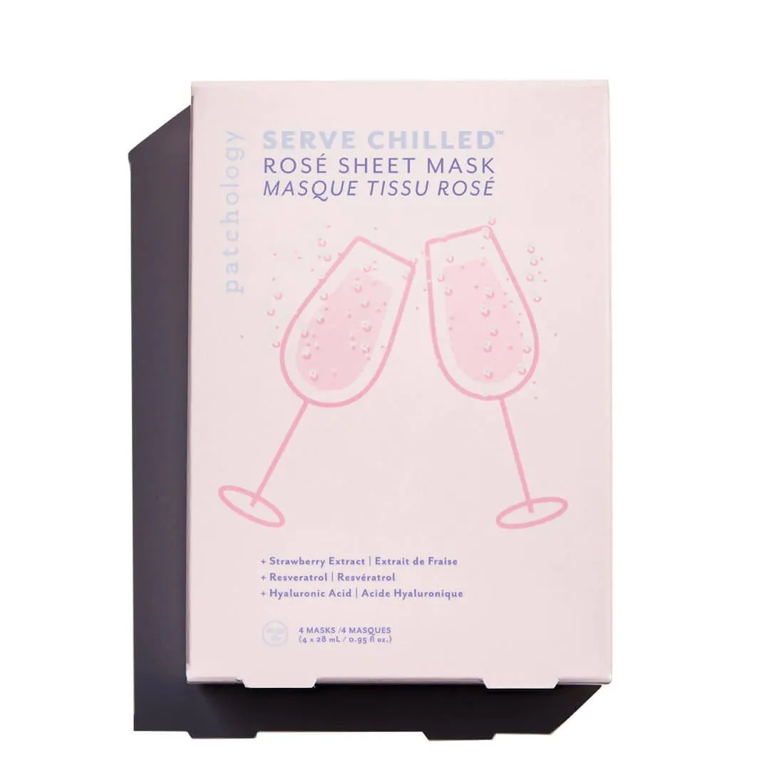 Serve Chilled Rosé Sheet Mask