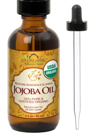 US Organic Jojoba Oil, 100% Pure Certified USDA Organic